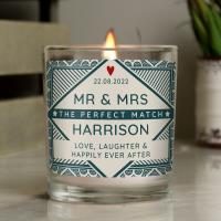 Personalised The Perfect Match Jar Candle Extra Image 2 Preview